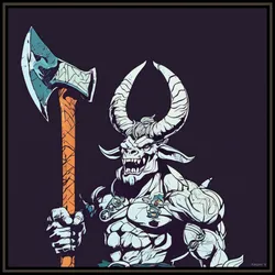 Laughing Minotaur - A beautiful day