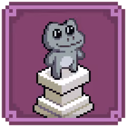 Toadstoolz Statue (Gray)