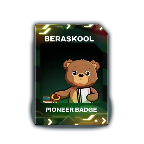 BeraSkool Pioneer Badge #1103
