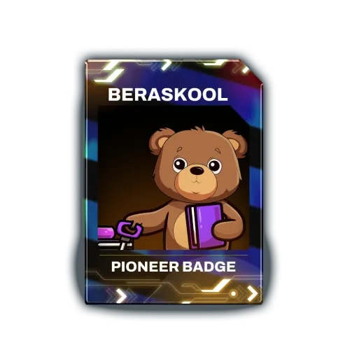 Beraskool Pioneer Badge 1