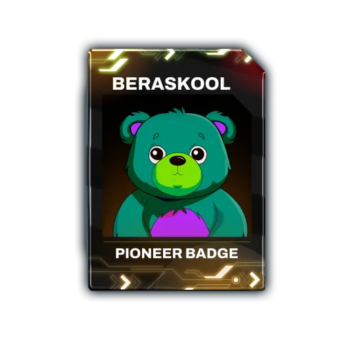 BeraSkool Pioneer Badge #116