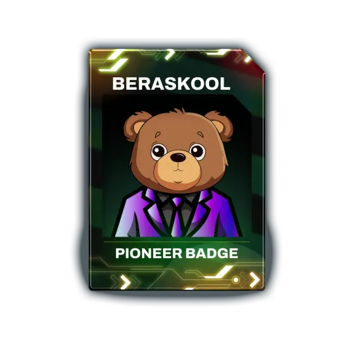 Beraskool Pioneer Badge 1
