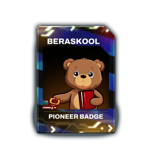 BeraSkool Pioneer Badge #974