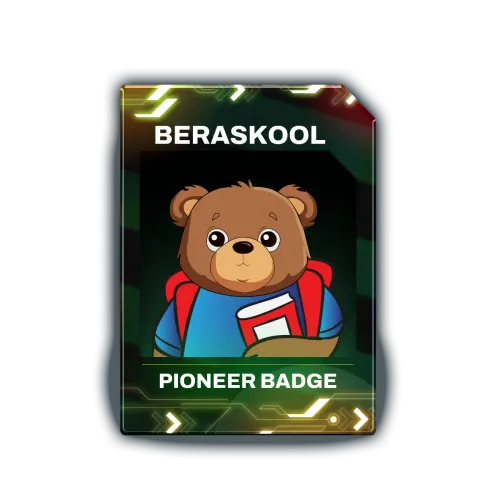 BeraSkool Pioneer Badge #1050