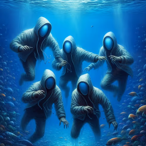 5 Anonymous, underwater