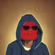red hoodie