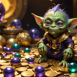 11 - Wealthy Goblin Lair - Purple Hair