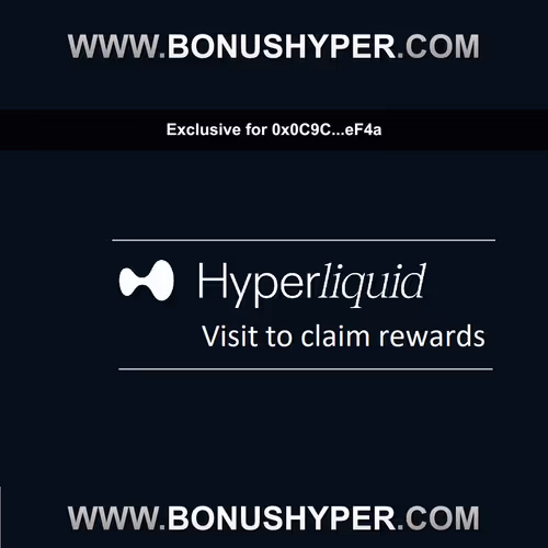 Special Hyper-Liquid Rewards Certificate #80