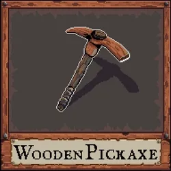Wooden pickaxe 2549