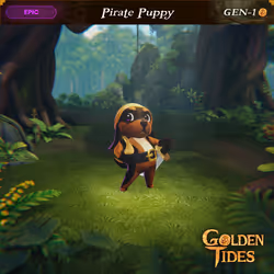 Pirate Puppy #7573