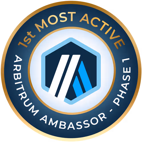 Arbitrum Ambassadors - Phase 1