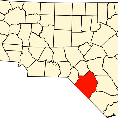 Robeson County Map