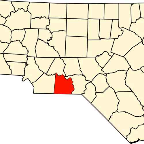 Anson County Map