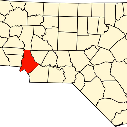 Mecklenburg County (Charlotte) Map