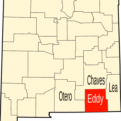 Eddy County Map