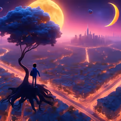 To The Moon - On a Floating Tree