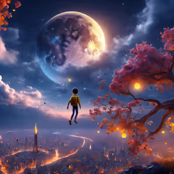 To The Moon - Lightly Floating