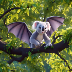 KoalaDragon On A Lovely Afternoon - Exploring the Forest