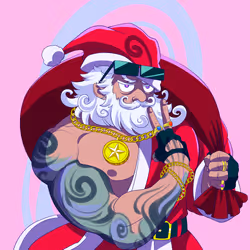 Dotties Santa
