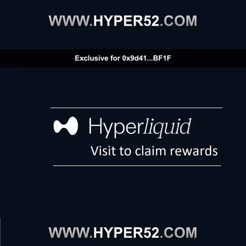 Special Hyper Liquid Rewards Certificate #62