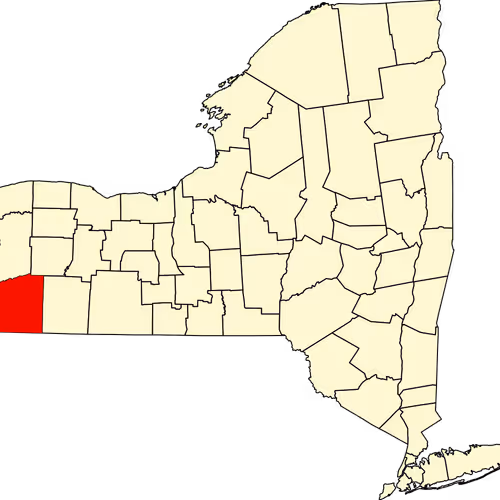 Cattaraugus County Map