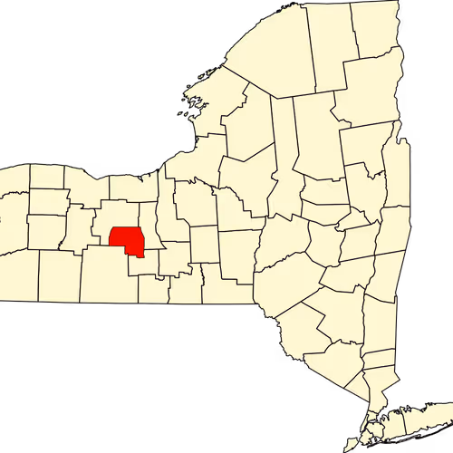 Yates County Map