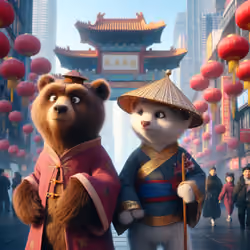 Bear Falls in Love