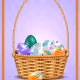 Plume Eggs Basket