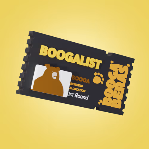 Boogalist Booga Ticket 1