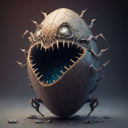 The Alien Eggs : Spawn #537
