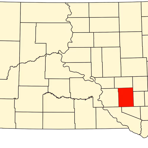 Aurora County Map