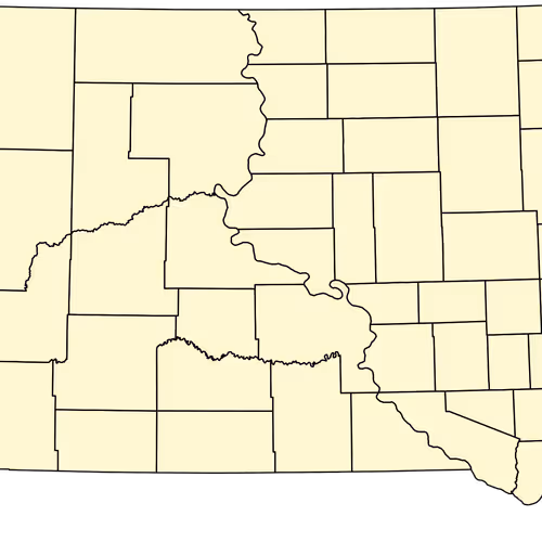 Hamlin County Map