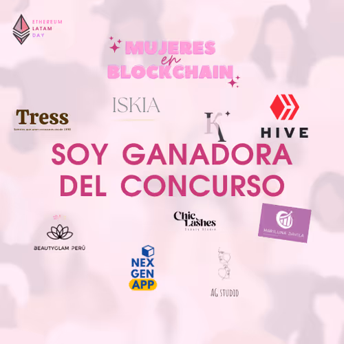 Ganadora de Concurso