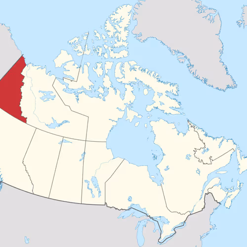 Map of Yukon