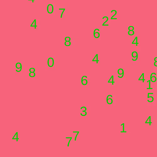 Number by Irinel Panacci