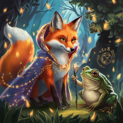 FOXY AND FROG