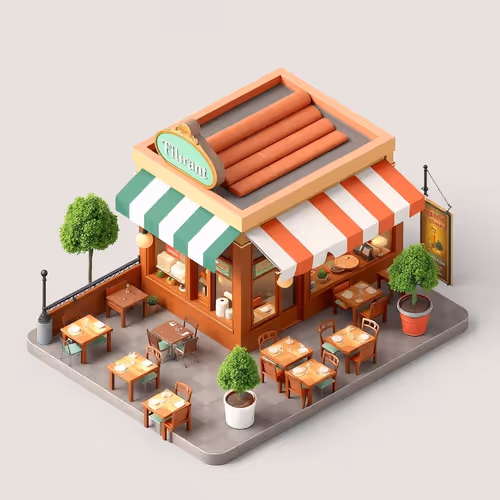 Isometric Restaurants Arbitrum