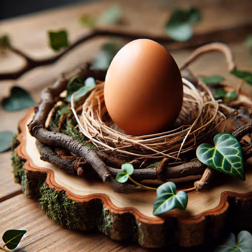 Egg on Arboreal Platform