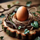 Egg on Arboreal Platform