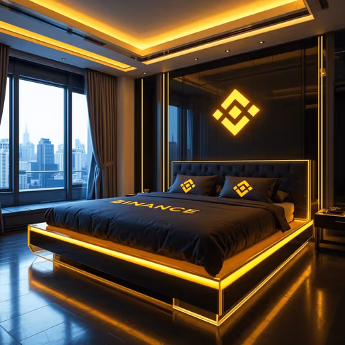 Binance Bedroom