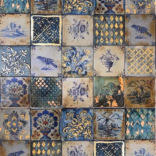 painted tiles