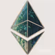 The ticker is - $ETH