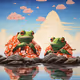 Japanese Frogs