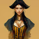 FRENCH LADY PIRATE