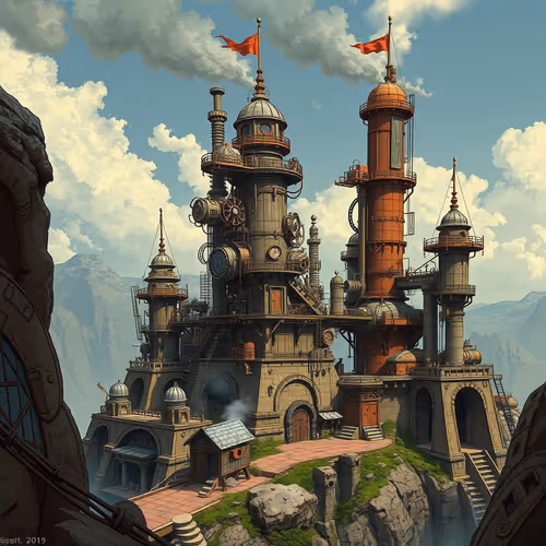 Steampunk Fortresses