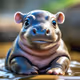 Baby hippopotamus
