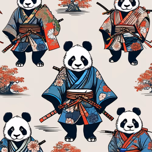 panda samurai