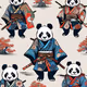panda samurai