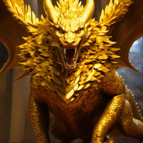 Golden dragon