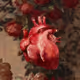 picture of heart and flowers